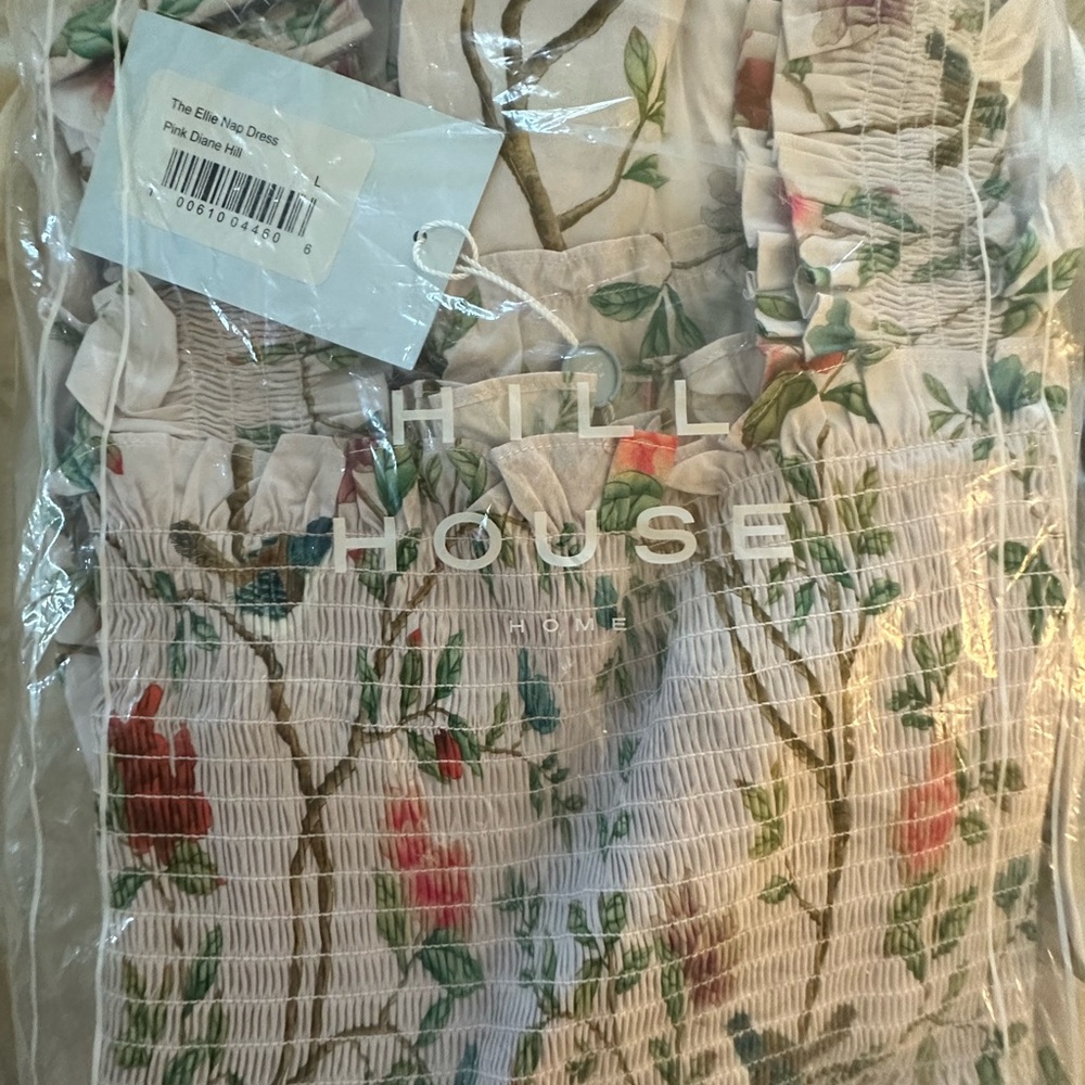 NWT in bag Hill House Ellie Nap Dress, Diane Hill size L